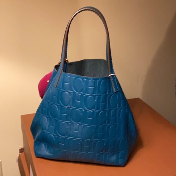 Carolina Herrera Teal Matryoshka with Charm NEW - Picture 6 of 15